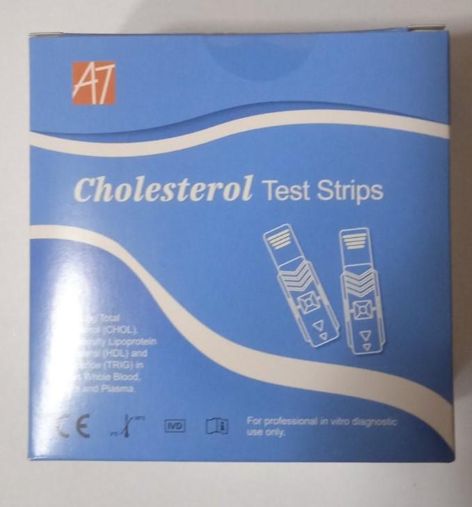 Тест-смужки на холестерин, 20т/наб.